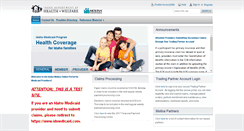 Desktop Screenshot of idmedicaiduat.com